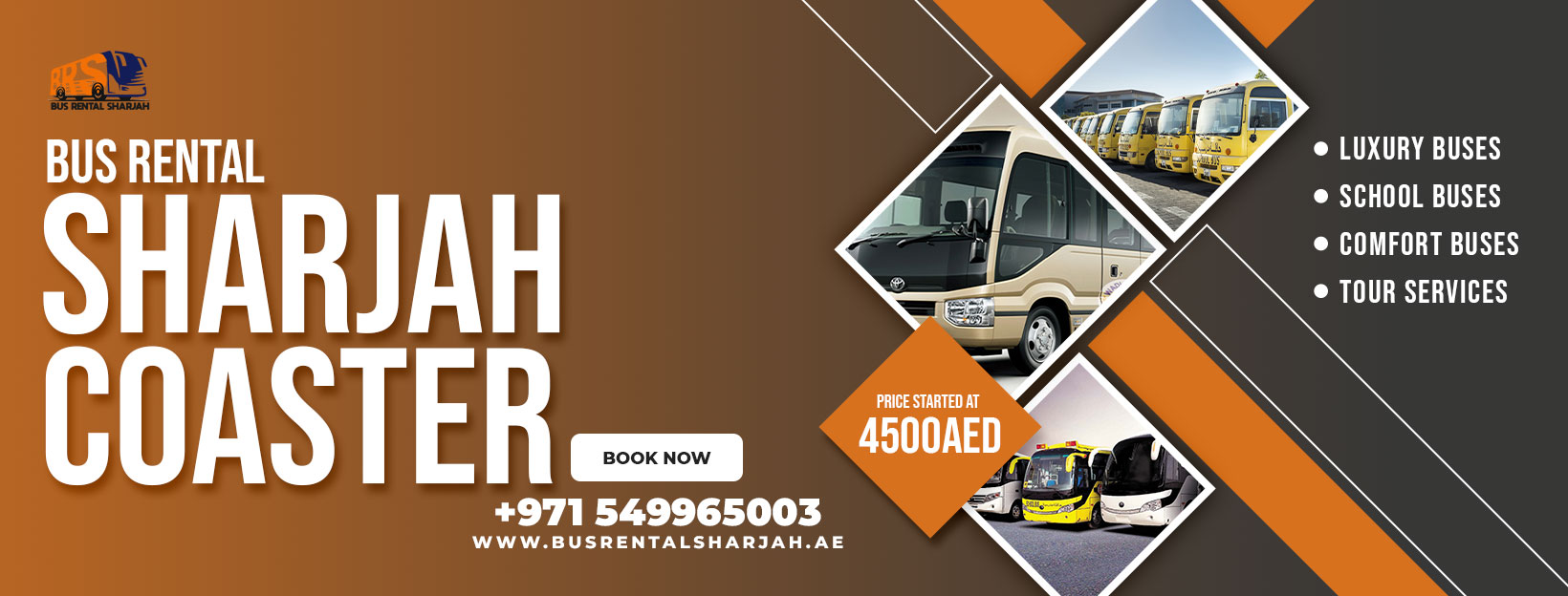 Coaster Bus-Bus Rental Sharjah - Bus Rental Sharjah